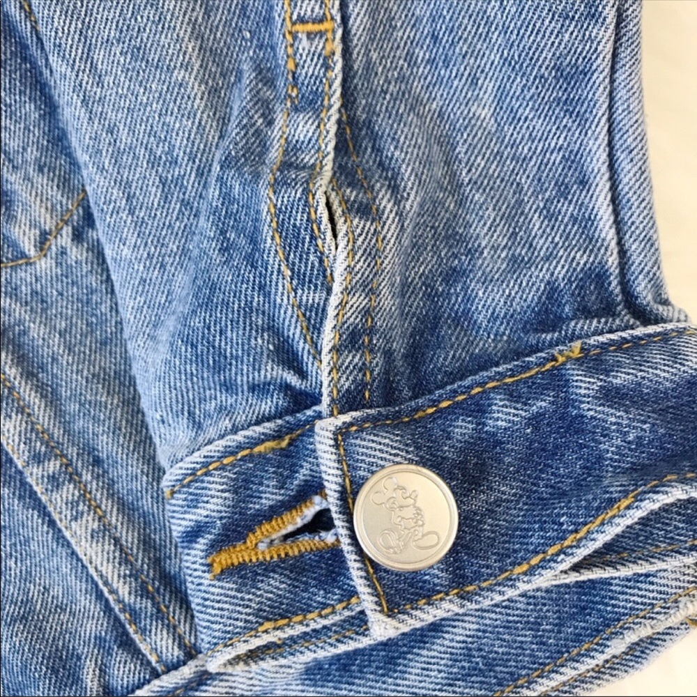 Vintage Disney denim cropped jacket. - Picture 3 of 4